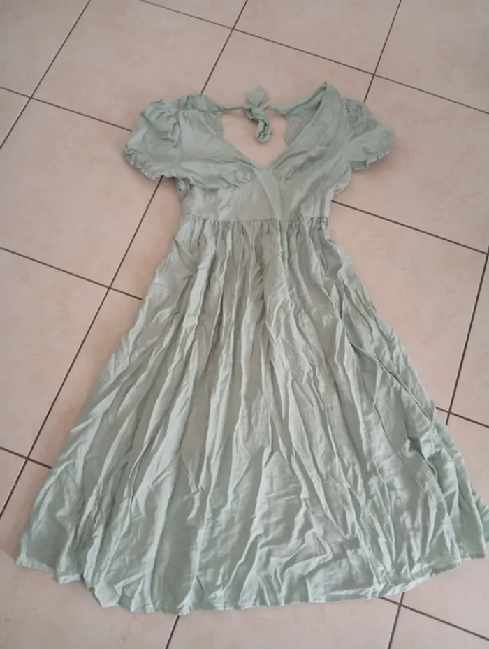 Robe longue dos nu femme L