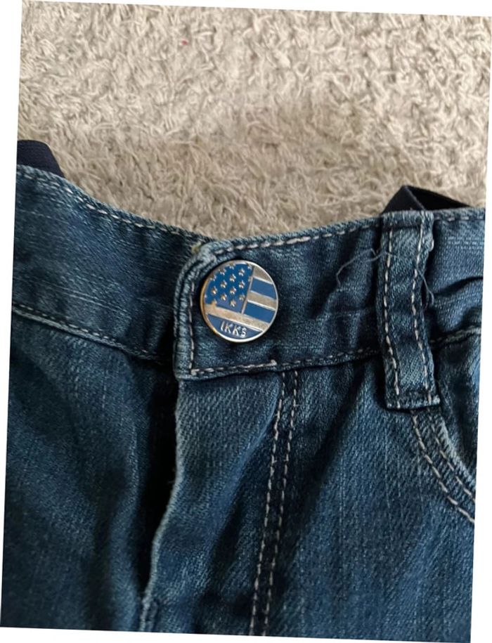 Jeans bleu garçon taille 18 mois marque IKKS - photo numéro 3