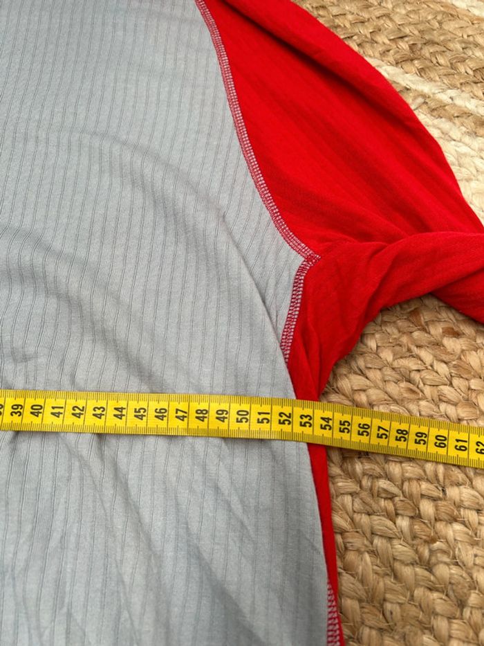 T-shirt Nike Gris/Rouge Homme XXXL | Très Bon État | Casual Sportwear | TN34 - photo numéro 4