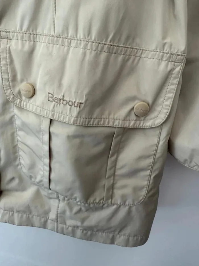 Magnifique Trench Barbour beige taille 38 parfait état - photo numéro 6