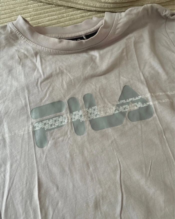 Tee shirt fila rose - photo numéro 2