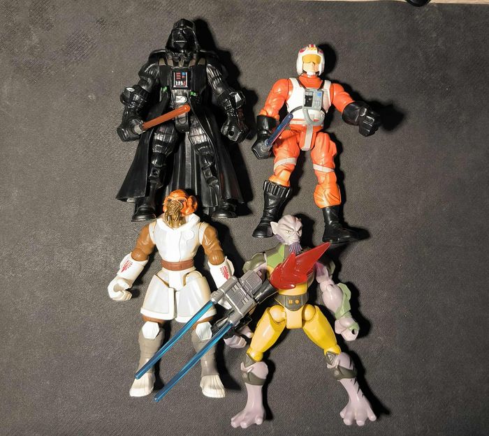Lot de 4 Figurines - Star Wars - Hasbro - Hero Mashers