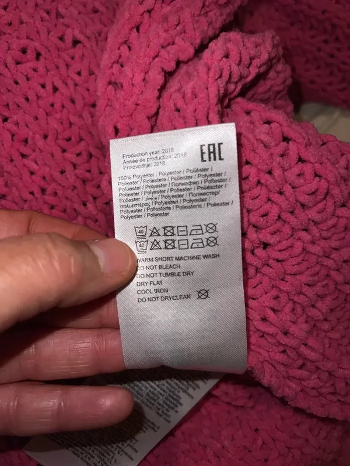 Pull Doux Maille Chenille Vero Moda Taille S-M - photo numéro 10