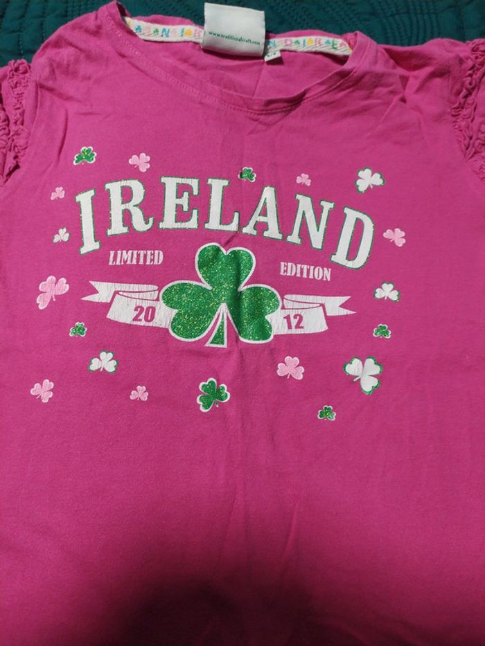 T-shirt rose 5-6 ans - photo numéro 3