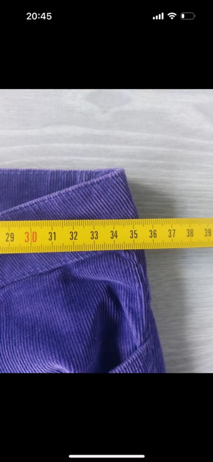 Pantalon velours Sandro taille 34 - photo numéro 6