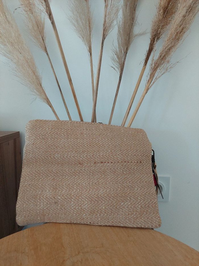 Pochette toile de jute - photo numéro 2