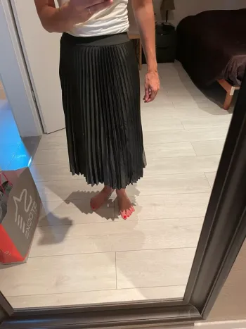 Jupe plissée H&M kaki