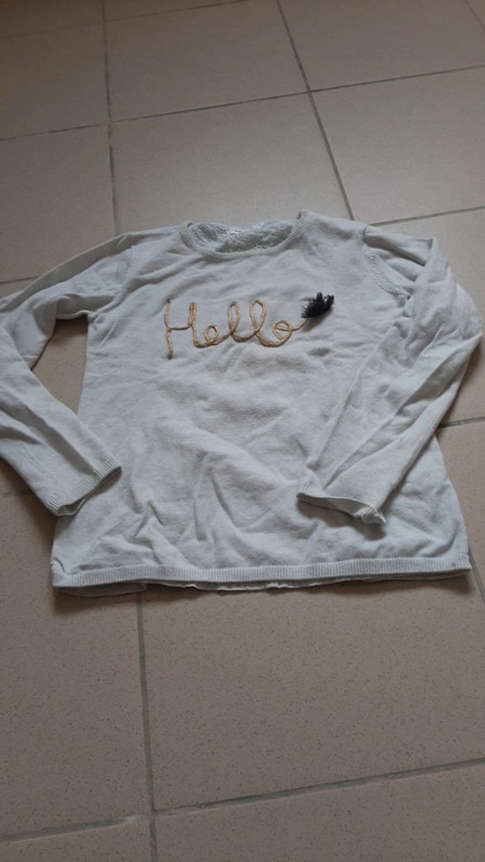 Pull léger fille 10ans