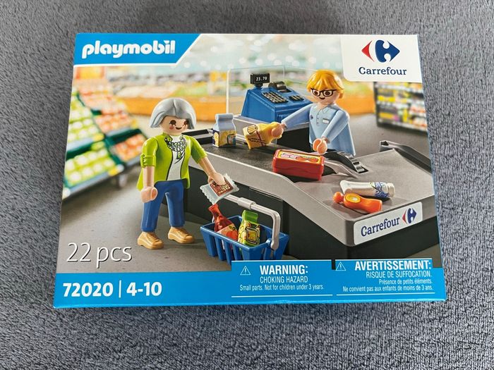 Lot supérette magasin supermarché primeur caisse avec accessoires - Playmobil Collection - photo numéro 6