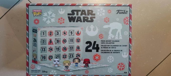 Calendrier de l avent pop star Wars neuf - photo numéro 2