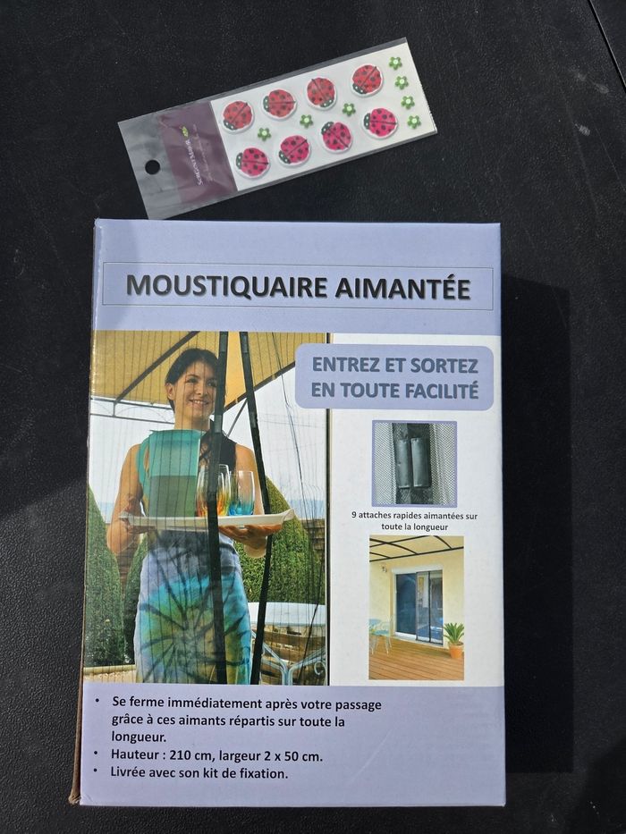 Moustiquaire aimantée