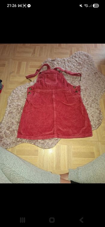 Robe salopette 8 ans
