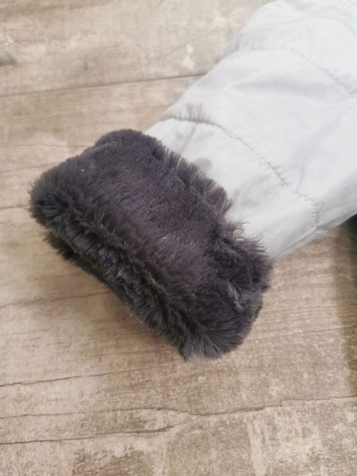 🌺Très beau Manteau Verbaudet 12mois Neuf doudoune polaire reversible piloupilou 12mois - photo numéro 12