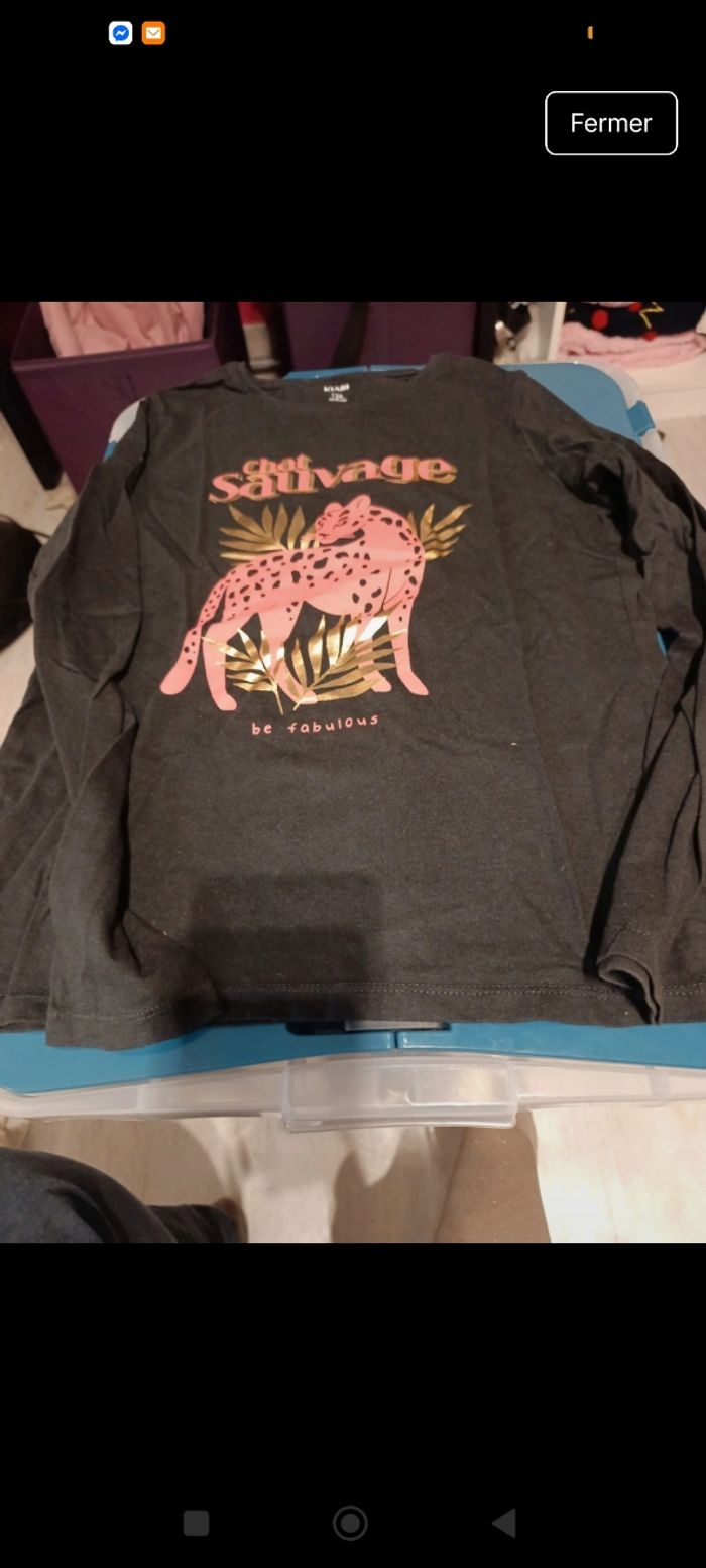 Tee shirt manches longues