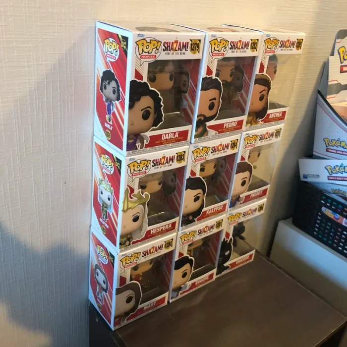 Lot de 9 funko pop shazam - photo numéro 2