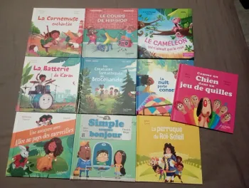 Lot de 10 petit livre