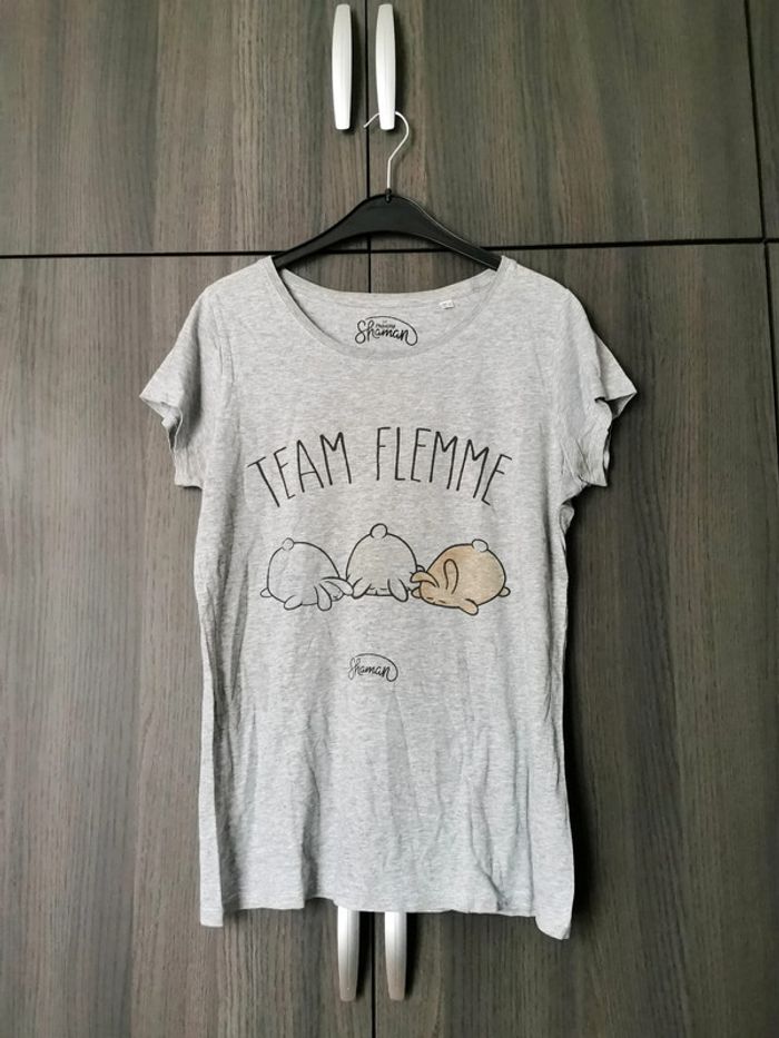 T-shirt Team flemme