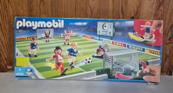 Playmobil Football Arena 4700 complet Terrain 97 cm  joueurs + accessoires