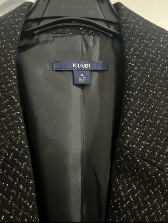 Blazer noir et or neuf avec étiquettes - photo numéro 3