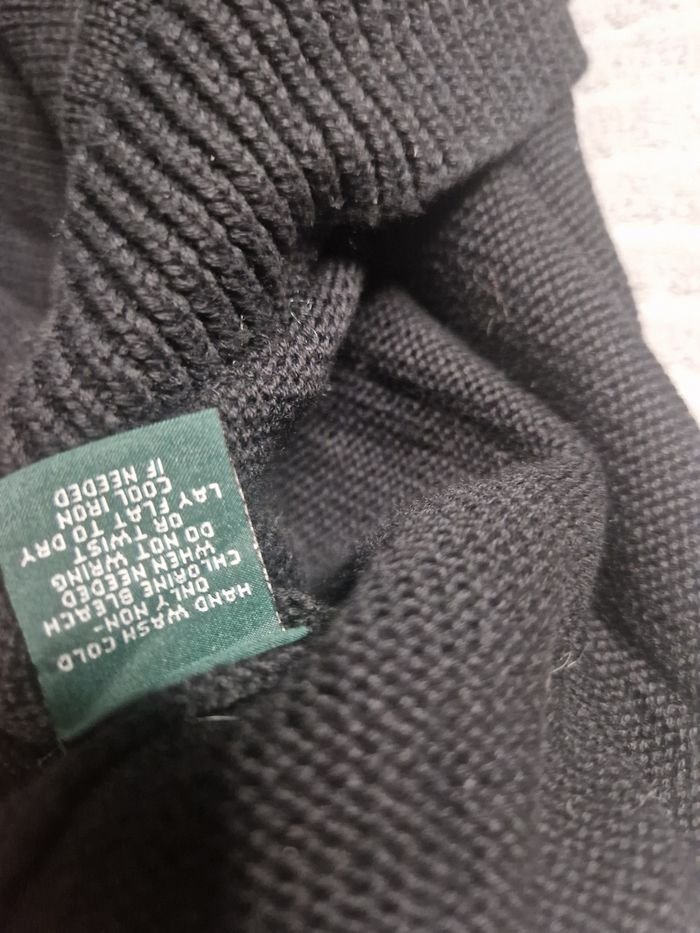 Pull Ralph Lauren noir - photo numéro 8