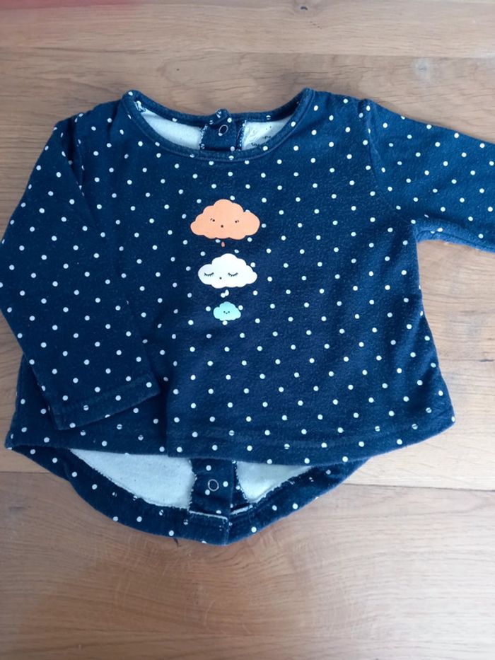 Lot blouse et pantalons 3 mois - photo numéro 2