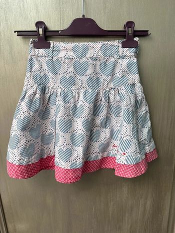 Jupe rose et bleu Creeks 8 ans
