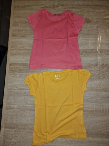 Lot de 2 tshirt