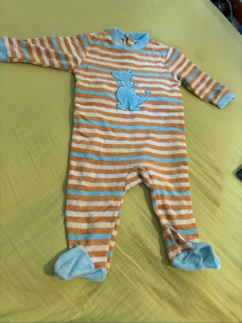 Pyjama en velours 12 mois