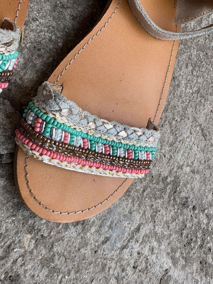 Sandales fille taille 33 - photo numéro 4