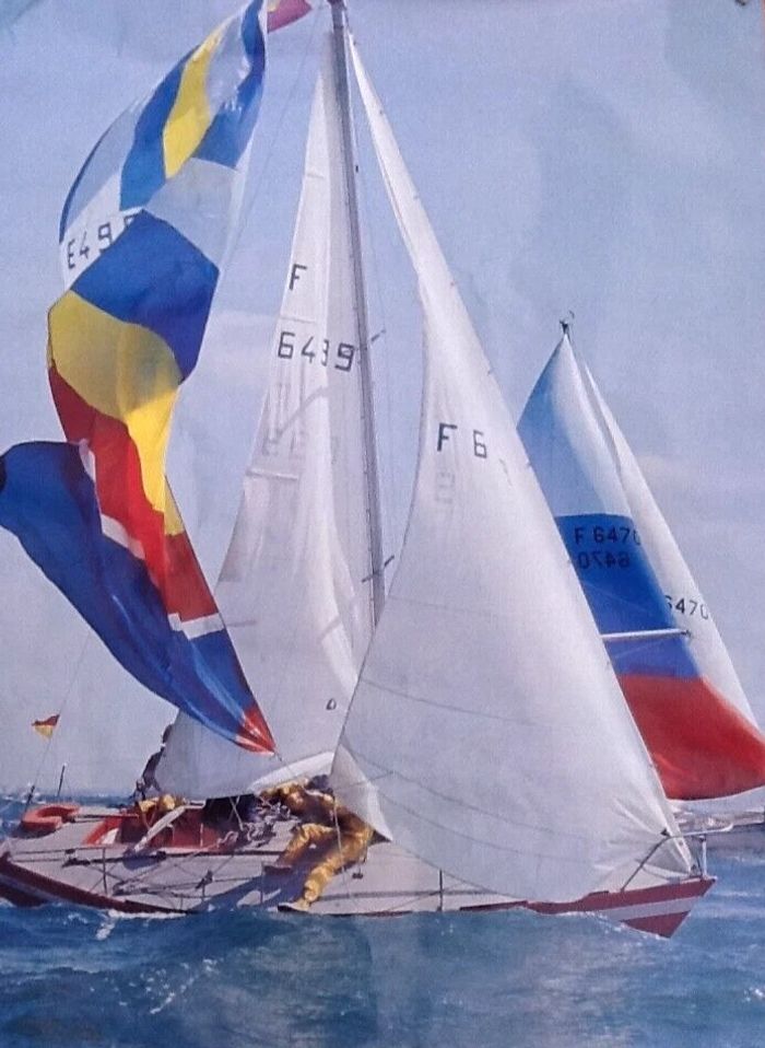 Années 1980 Affiche Nautisme Régate de Voiliers Offert par la Loterie Nationale et Télé 7 jours - photo numéro 9