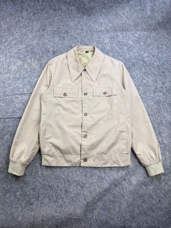 Veste Military Jacket Perfecto Bombers Harrington Beige 70’s M