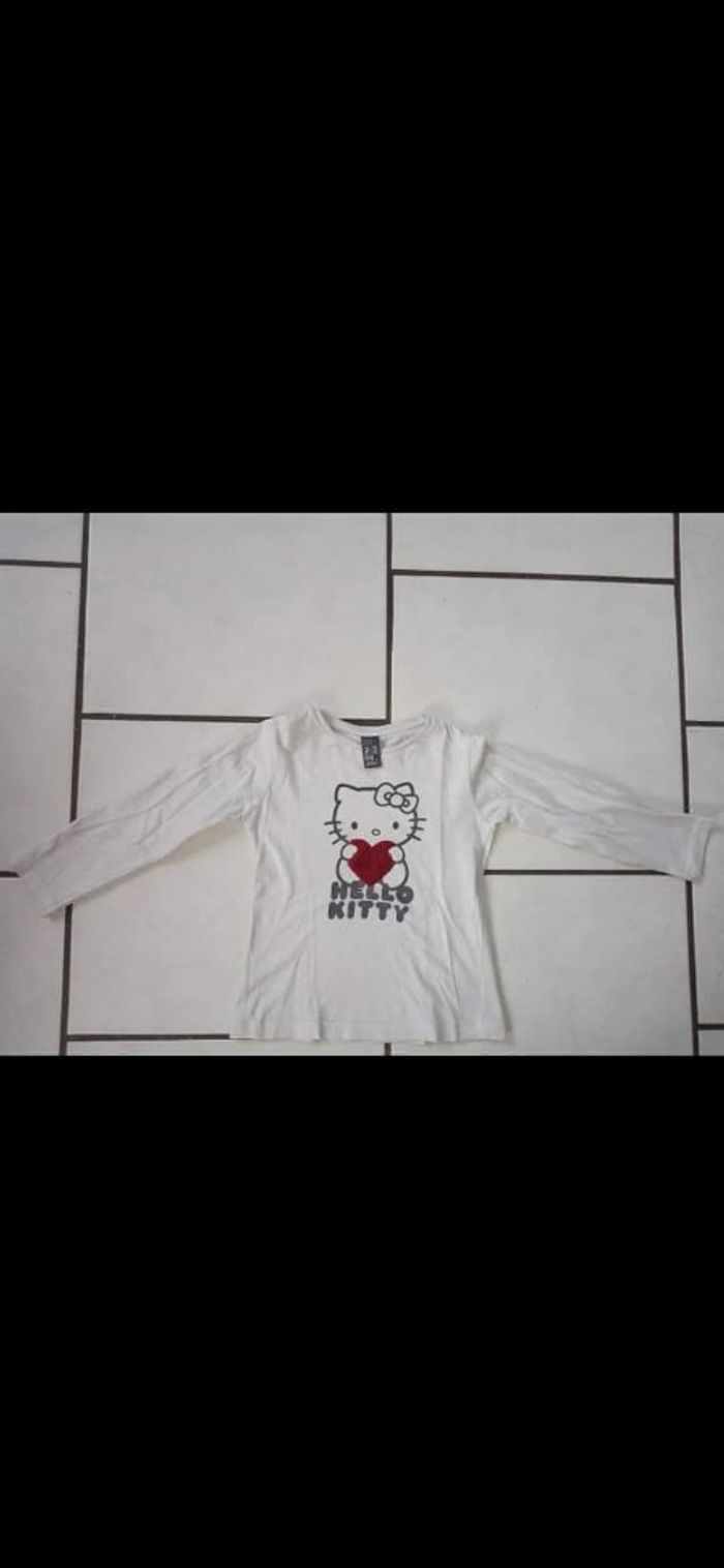 Maillot manches longues fille 2-3 ans 98 cm