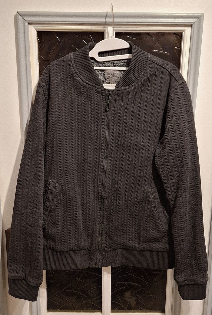Veste Black Dobby Naked & Famous denim japonais taille M