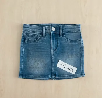 Jupe en jeans h&m fille 2-3 ans 98 cm
