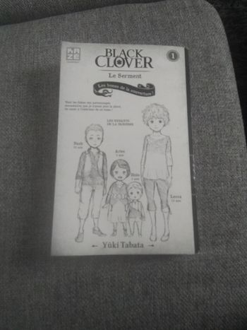 Black Clover. Le serment.