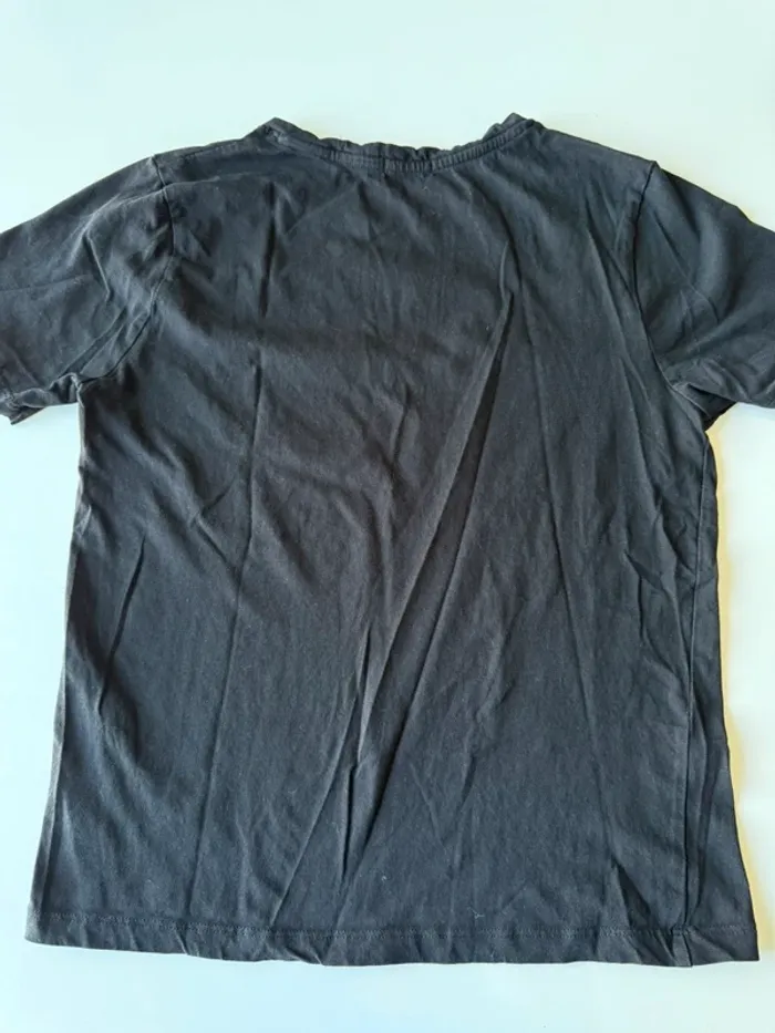 T-shirt noir je t’aime stradivarius - photo numéro 3