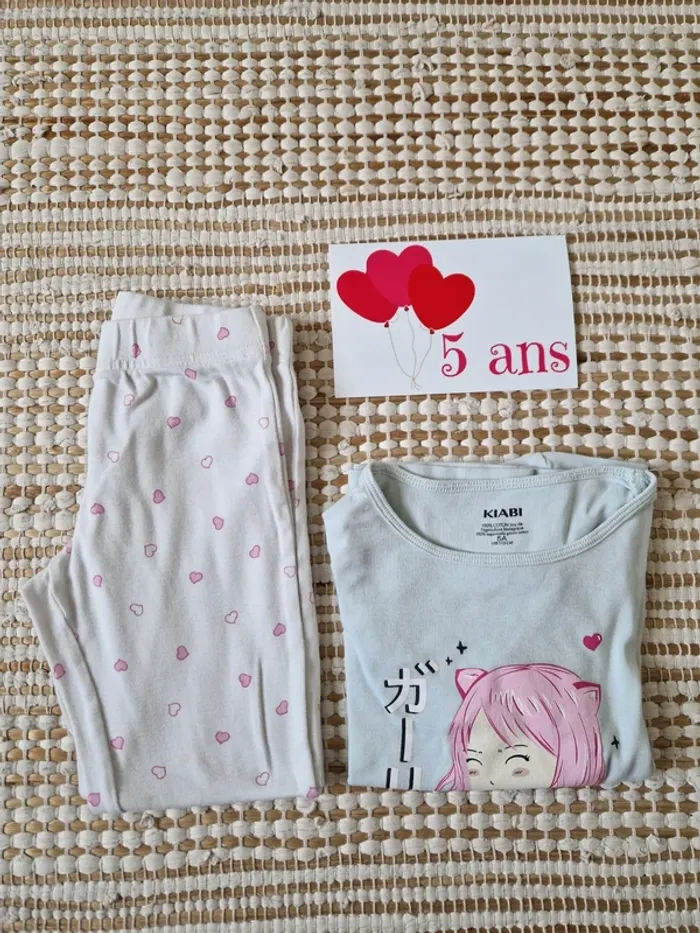Pyjama kiabi 5 ans fille