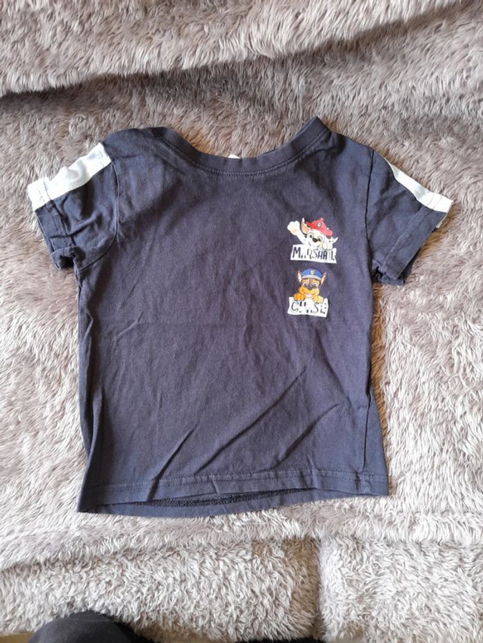 Lot 2 t-shirt paw patrol - photo numéro 4
