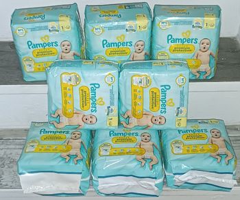 Couches pampers taille 1