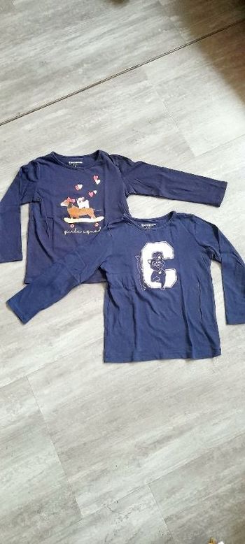 Lot de 2 Tee-shirts manches longues