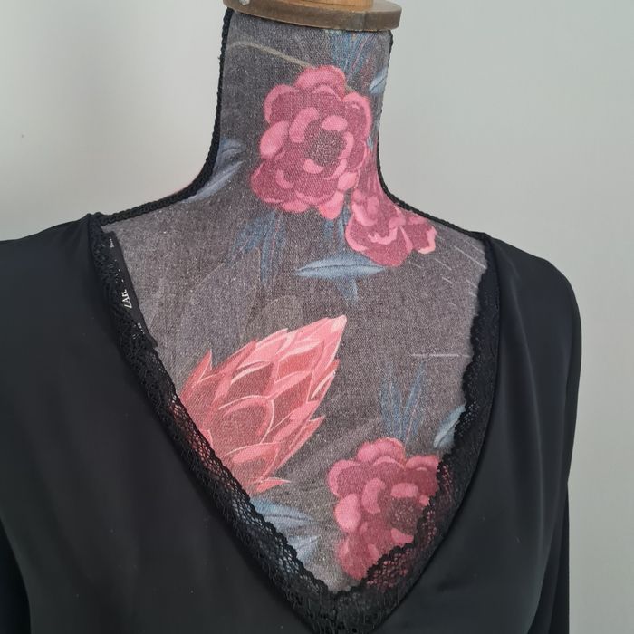 Blouse noire zara - photo numéro 5