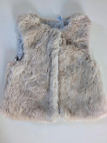 Gilet sherpa mouton fausse fourrure mixte Okaïdi 3 ans