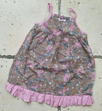 Robe d'été fleurie Kidkanai - 3 ans