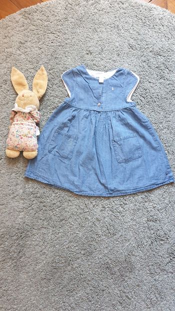 Robe en jean taille 24 mois obaïbi