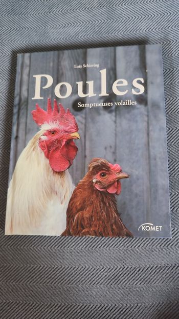 livre les poules edition komet