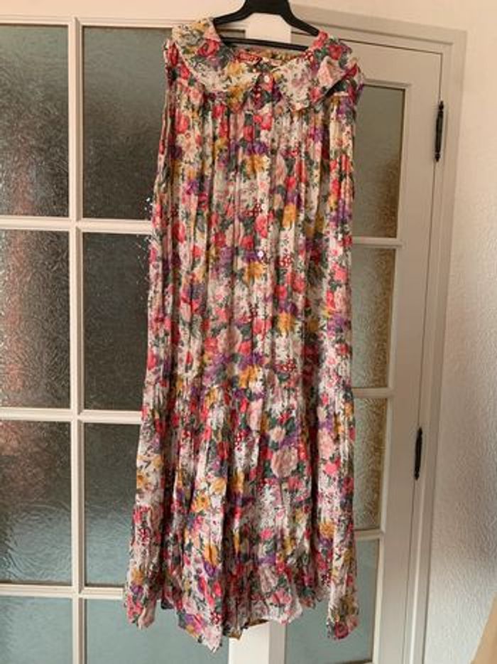 robe maternité fleuri très ample taille L