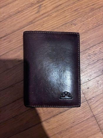 Porte monnaie en cuir homme
