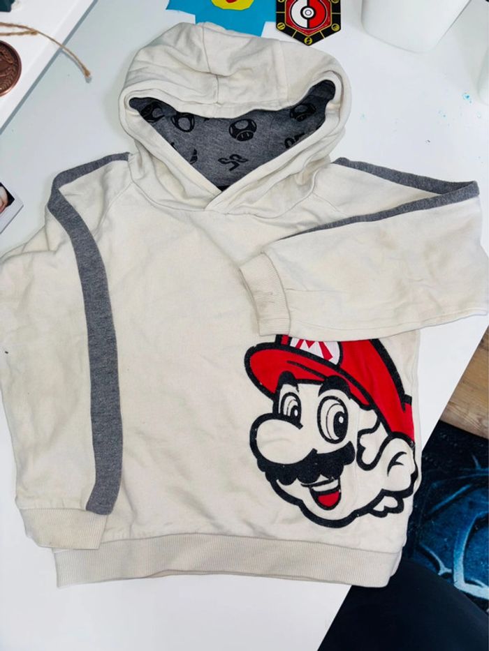 Sweat Mario satisfaisant 6 ans