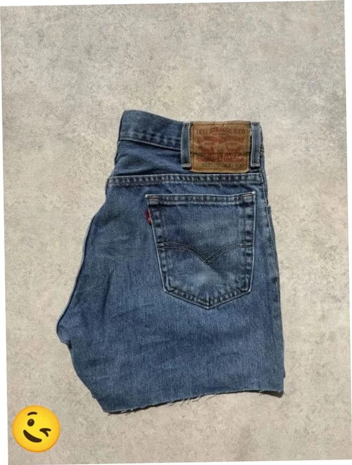 Short Levi's 517 W31 FR40 Bleu homme men #SHO120