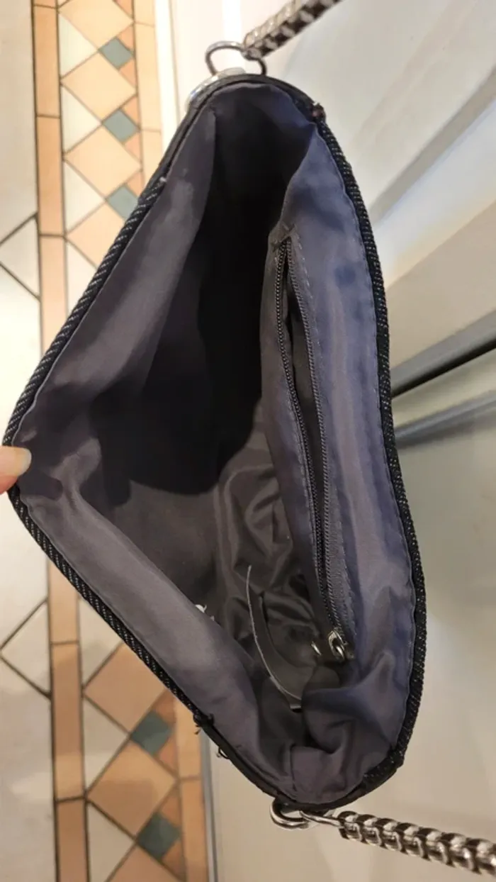 Sac bandoulière décoration cactus, étoile, cœur et "pow" - photo numéro 5